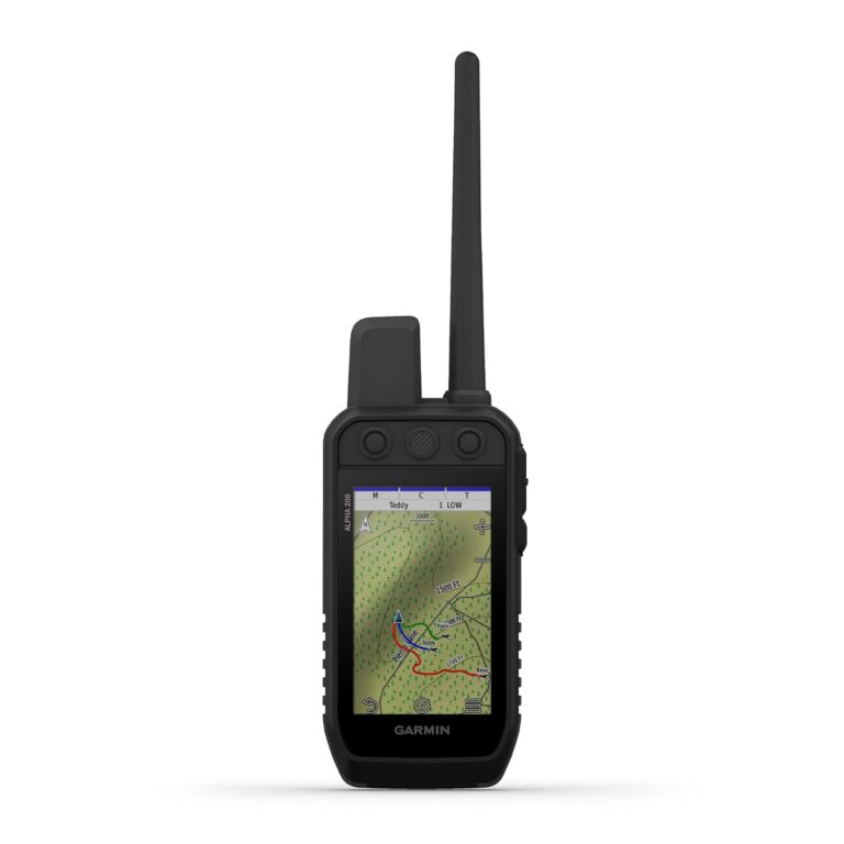Garmin Alpha 200 Handheld, Simple, Accessible and Fast Tracking and Training for Your Dogs, Sunlight-readable 3.5" Capacitive Touchscreen