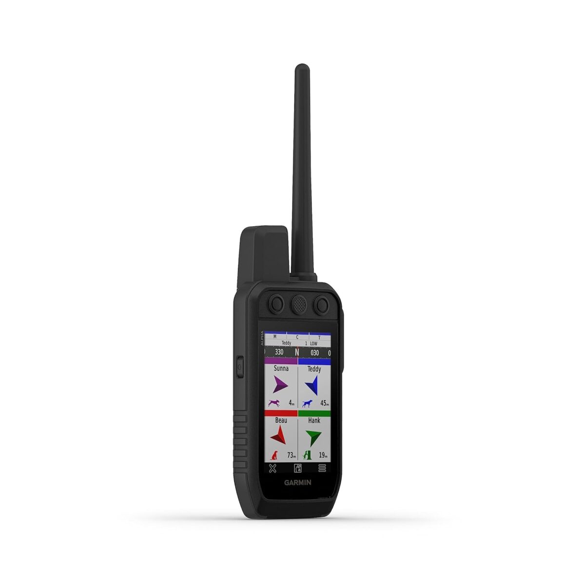 Garmin Alpha® 200 Plus, Rugged GPS Handheld, Track and Train Up to 20 Dogs, Sunlight Readable 3.5-inch Color Touchscreen Display