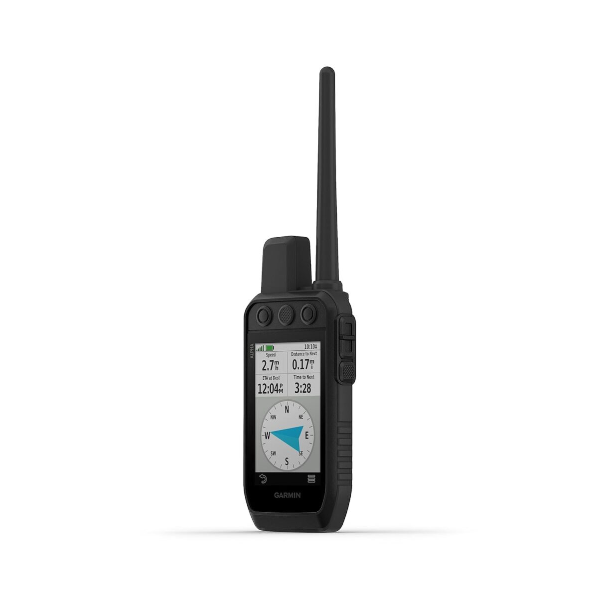 Garmin Alpha® 200 Plus, Rugged GPS Handheld, Track and Train Up to 20 Dogs, Sunlight Readable 3.5-inch Color Touchscreen Display