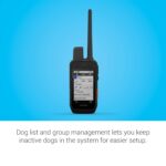 Garmin Alpha 200i Dog Tracking Handheld, Utilizes inReach Technology, Sunlight-readable 3.6" Touchscreen (010-02230-50), Black
