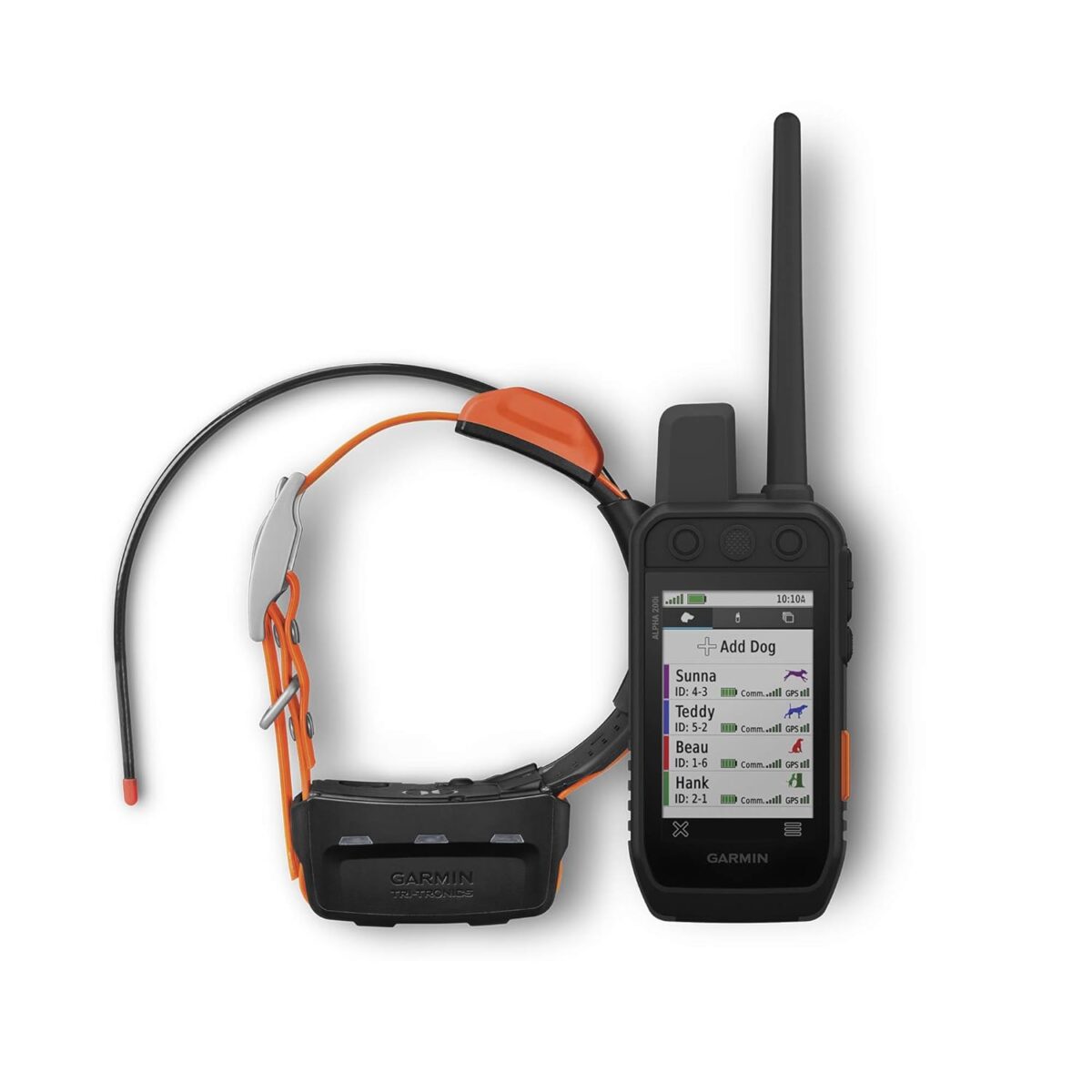 Garmin Alpha 200i Dog Tracking Handheld, Utilizes inReach Technology, Sunlight-readable 3.6" Touchscreen (010-02230-50), Black