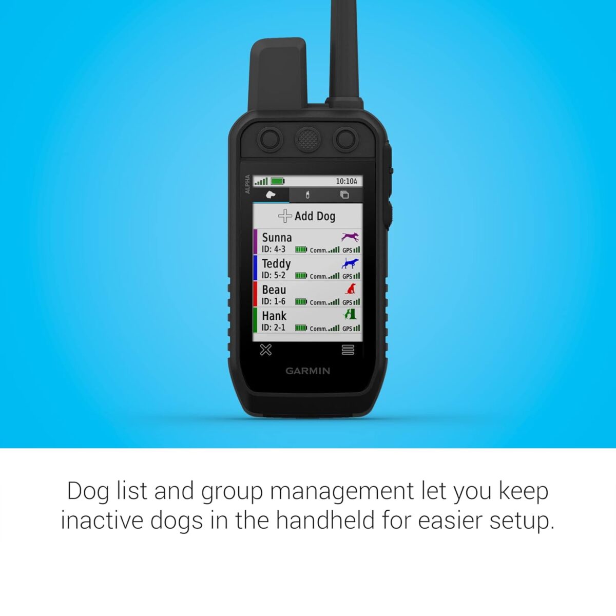 Garmin Alpha 300 Handheld, Advanced Tracking and Training Handheld