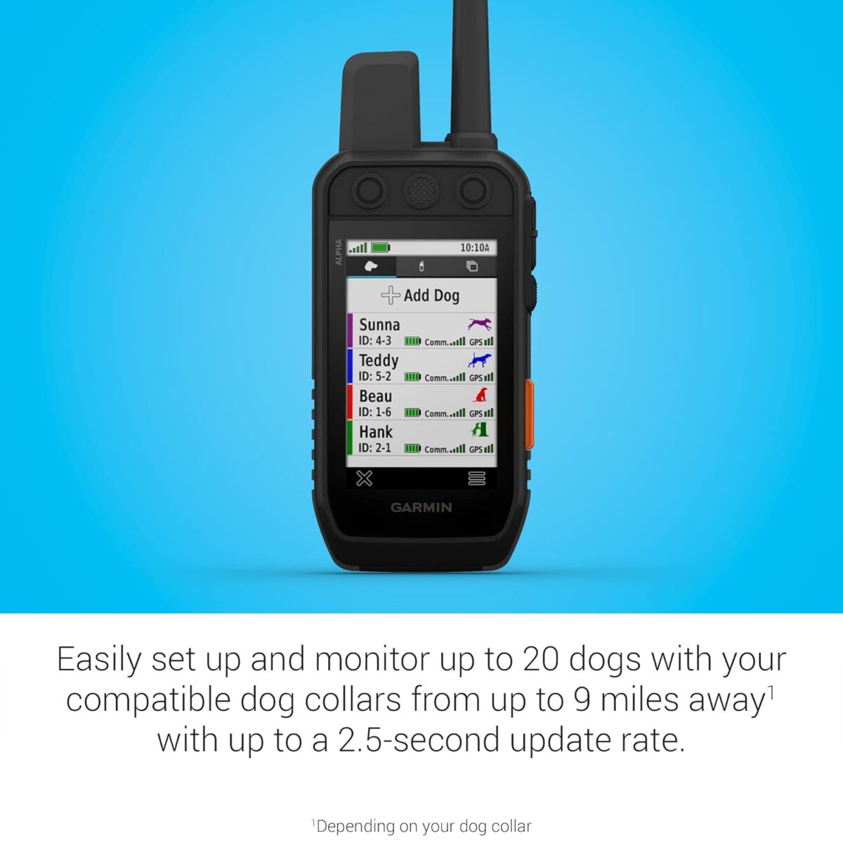 Garmin Alpha 300 Handheld, Advanced Tracking and Training Handheld