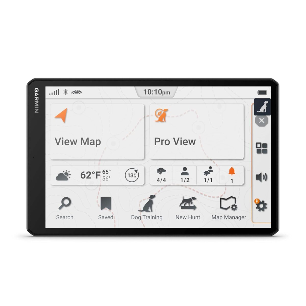 Garmin Alpha® XL, in-Vehicle Dog Tracking GPS Navigator, Track and Train Up to 20 Dogs, Pairs Directly to Your Compatible Dog Collars and Handhelds
