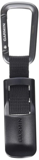 Garmin Carabiner Clip Accessory, Compatible with Various Garmin Handhelds, (010-12897-01),Black