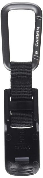 Garmin Carabiner Clip Accessory, Compatible with Various Garmin Handhelds, (010-12897-01),Black