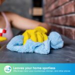 HOMEXCEL Black Microfiber Cleaning Cloth, 8 Pack Cleaning Towels for Kitchen, Lint Free, Scratch-Free, Highly Absorbent, and Reusable Cleaning Rags for House, Window and Glass,...