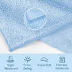 HOMEXCEL Black Washcloths 12 Pack, Highly Absorbent and Soft Microfiber Face Towel, Makeup Remover Towels, Multi-Purpose Wash Cloths for Bathroom, Hotel, Spa, Gym, and Kitchen,...