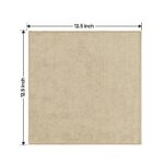 HOMEXCEL Brown Microfiber Cleaning Cloth 12 Pack, 12.5 x 12.5 inch Microfiber Towels for Cars, Ultra Absorbent Car Washing Cloth, Lint Free Streak Free Cleaning Rags for Car,...