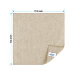 HOMEXCEL Brown Microfiber Cleaning Cloth, 12 Pack Premium Microfiber Towels for Cars, Lint Free, Scratch-Free, Highly Absorbent, Reusable Cleaning Rags for Car, Household,...