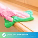 HOMEXCEL Green Microfiber Cleaning Cloth, 12 Pack Premium Microfiber Towels for Cars, Lint Free, Scratch-Free, Highly Absorbent, Reusable Cleaning Rags for Car, Household,...