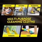 HOMEXCEL Microfiber Cleaning Cloth 12 Pack, 12.5 x 12.5 inch Microfiber Towels for Cars, Ultra Absorbent Car Washing Cloth, Lint Free Streak Free Cleaning Rags for Car, Kitchen,...
