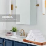 HOMEXCEL Microfiber Washcloths 12 Pack, Highly Absorbent and Soft Face Towel, Multi-Purpose White Wash Cloths for Bathroom, Hotel, Spa, Gym, and Kitchen, 12x12 Inch
