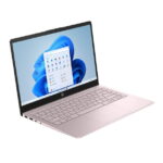 HP 14 inch HD Windows Laptop Intel Processor N150 4GB RAM 128GB UFS Tranquil Pink