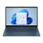HP 14 inch HD Windows Laptop Intel Processor N150 4GB RAM 128GB UFS Waterfall Blue