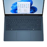 HP 14 inch HD Windows Laptop Intel Processor N150 4GB RAM 128GB UFS Waterfall Blue
