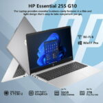 HP Essential 255 15.6" FHD Business Laptop, AMD Ryzen 5, 32GB RAM, 2TB SSD, Windows 11 Pro, Sliver