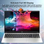 HP Essential 255 15.6" FHD Business Laptop, AMD Ryzen 5, 32GB RAM, 2TB SSD, Windows 11 Pro, Sliver