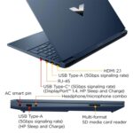 HP Victus 15.6 i5 Gaming Laptop, 15.6" FHD 1920*1080 144Hz, Intel Core i5-12450H, NVIDIA GeForce RTX 3050, 32GB RAM, 1TB SSD, Backlit KB, Touchpad, SD Card Reader, Webcam, HDMI,...