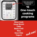 Instant Pot Duo Plus 9-in-1 Multicooker, Pressure Cooker, Slow Cook, Rice Maker, Steamer, Sauté, Yogurt, Warmer & Sterilizer, Includes App With Over 800 Recipes, Stainless...