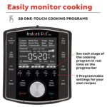 Instant Pot Pro 10-in-1 Pressure Cooker, Slow Cooker, Rice/Grain Cooker, Steamer, Sauté, Sous Vide, Yogurt Maker, Sterilizer, and Warmer, Includes App With Over 800 Recipes,...