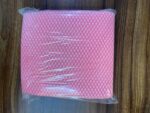 JEBBLAS Disposable Dish Towels and Cloths, Reusable Wipes, 50 Count, Red
