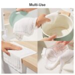JOYMOOP Cleaning Cloths, Reusable Multi-Purpose Cleaning Rags, Highly Absorbent Kitchen Dish Towels, Quick Drying, Counters & Washing Dishes,11" x11" - 2pcs