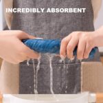 JOYMOOP Fish Scale Streak Free Magic Glass Window Cleaning Cloth, Microfiber Cleaning Cloth, Reusable Absorbent Shiny Wipes, Microfiber Towels, Lint Free Dish Drying Polishing...