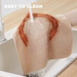JOYMOOP Microfiber Cleaning Cloth, Soft Absorbent Cloth, Multi-Purpose Cleaning Cloth, Highly Absorbent Cleaning Rags, Lint-Free, Streak-Free Cleaning Cloths for Kitchen Home...