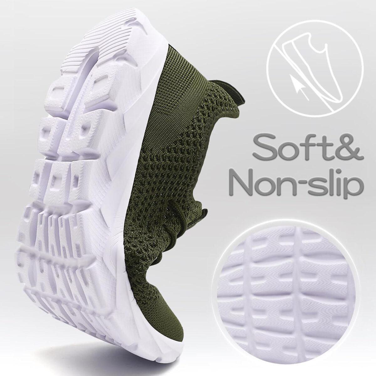Mens Running Shoes Fashion Sneakers Tennis Walking Shoes Lightweight Athletic Gym Workout Shoes