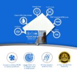 Microfiber Magic Streak Free Cleaning Cloth 6 Pack Clean Any Surface With Just Water Eco Friendly Environmentally Safe Perfect for Window, Mirror, Kitchen, Counters, Appliances,...