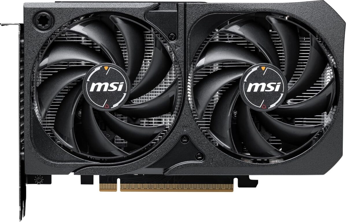 MSI Gaming RTX 5060 8G Shadow 2X OC Graphics Card (8GB GDDR7,128-bit, Extreme Performance: 2535 MHz, DisplayPort x3 2.1a, HDMI 2.1b, NVIDIA Blackwell Architecture)