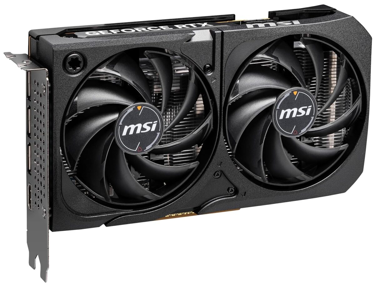 MSI Gaming RTX 5060 8G Shadow 2X OC Graphics Card (8GB GDDR7,128-bit, Extreme Performance: 2535 MHz, DisplayPort x3 2.1a, HDMI 2.1b, NVIDIA Blackwell Architecture)