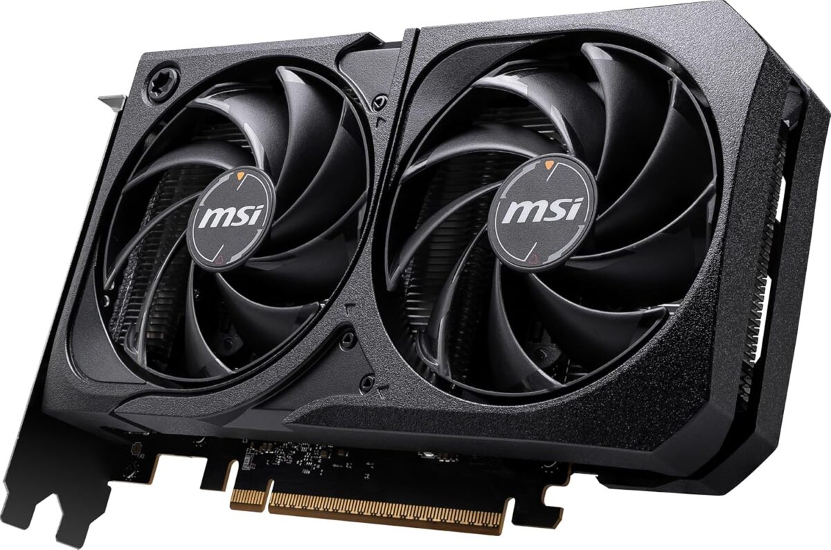 MSI Gaming RTX 5060 8G Shadow 2X OC Graphics Card (8GB GDDR7,128-bit, Extreme Performance: 2535 MHz, DisplayPort x3 2.1a, HDMI 2.1b, NVIDIA Blackwell Architecture)