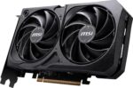 MSI Gaming RTX 5060 8G Shadow 2X OC Graphics Card (8GB GDDR7,128-bit, Extreme Performance: 2535 MHz, DisplayPort x3 2.1a, HDMI 2.1b, NVIDIA Blackwell Architecture)