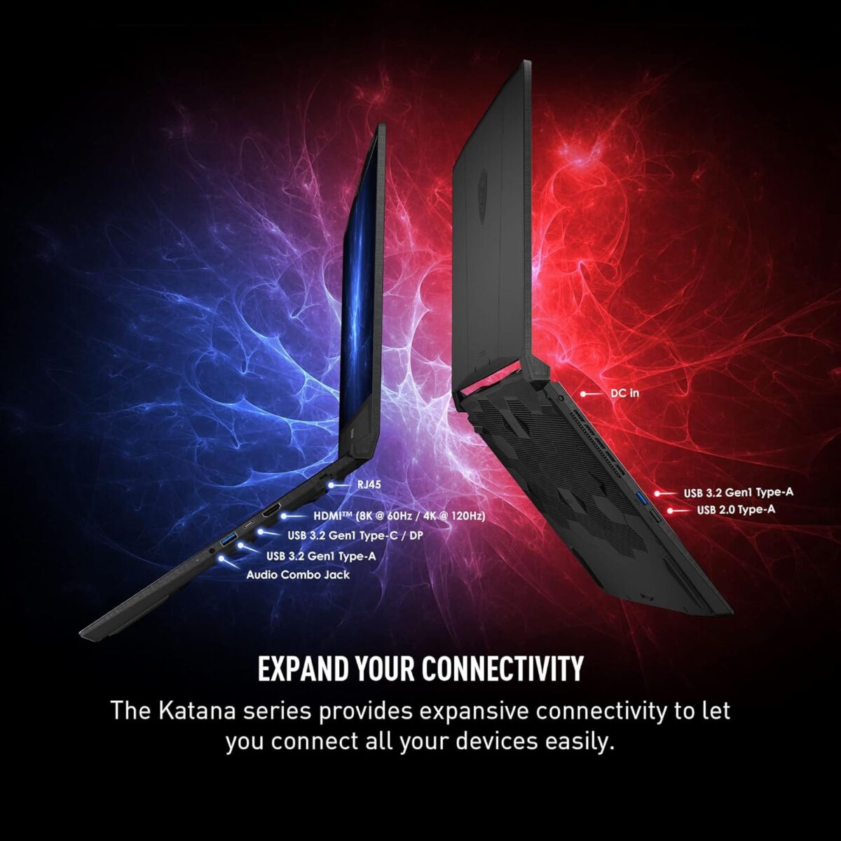 MSI Katana 15 HX 15.6â€ 165Hz QHD+ Gaming Laptop: Intel Core i9-14900HX, NVIDIA Geforce RTX 5070, 32GB DDR5, 1TB NVMe SSD, RGB Keyboard, Win 11 Home: Black B14WGK-016US