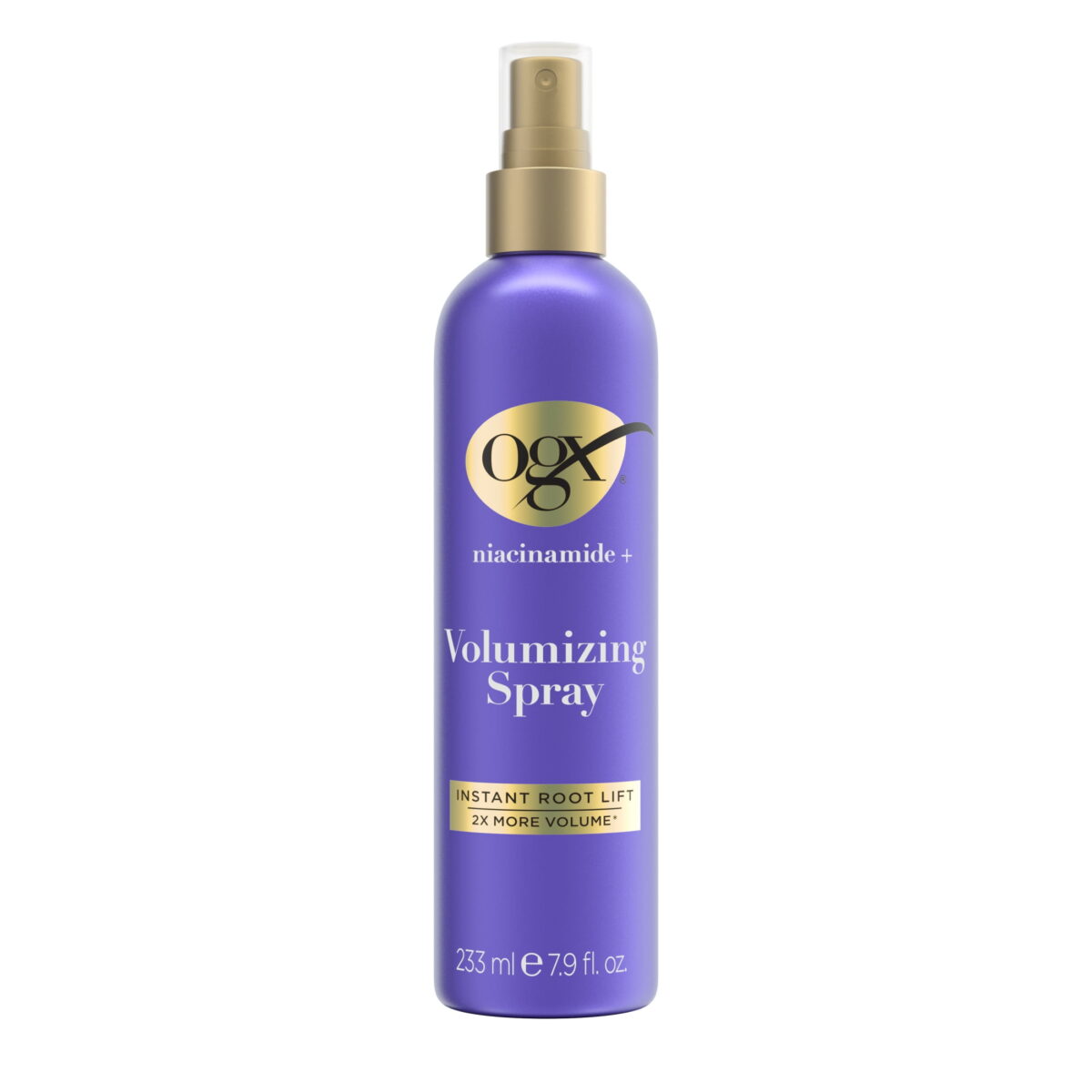 OGX Niacinamide + Volumizing Spray, Root Lifting Spray, 7.9 fl. oz