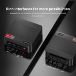 P4 Light Gaming Mini PC, Ryzen 7 5700U, 32GB RAM 1TB SSD, 11 Pro Triple 4K 60HZ Displays Desktop Computers, Support PS3 Emulator Micro PC, HDMI+DP+Type-C, WiFi 6E, BT5.2, Dual...