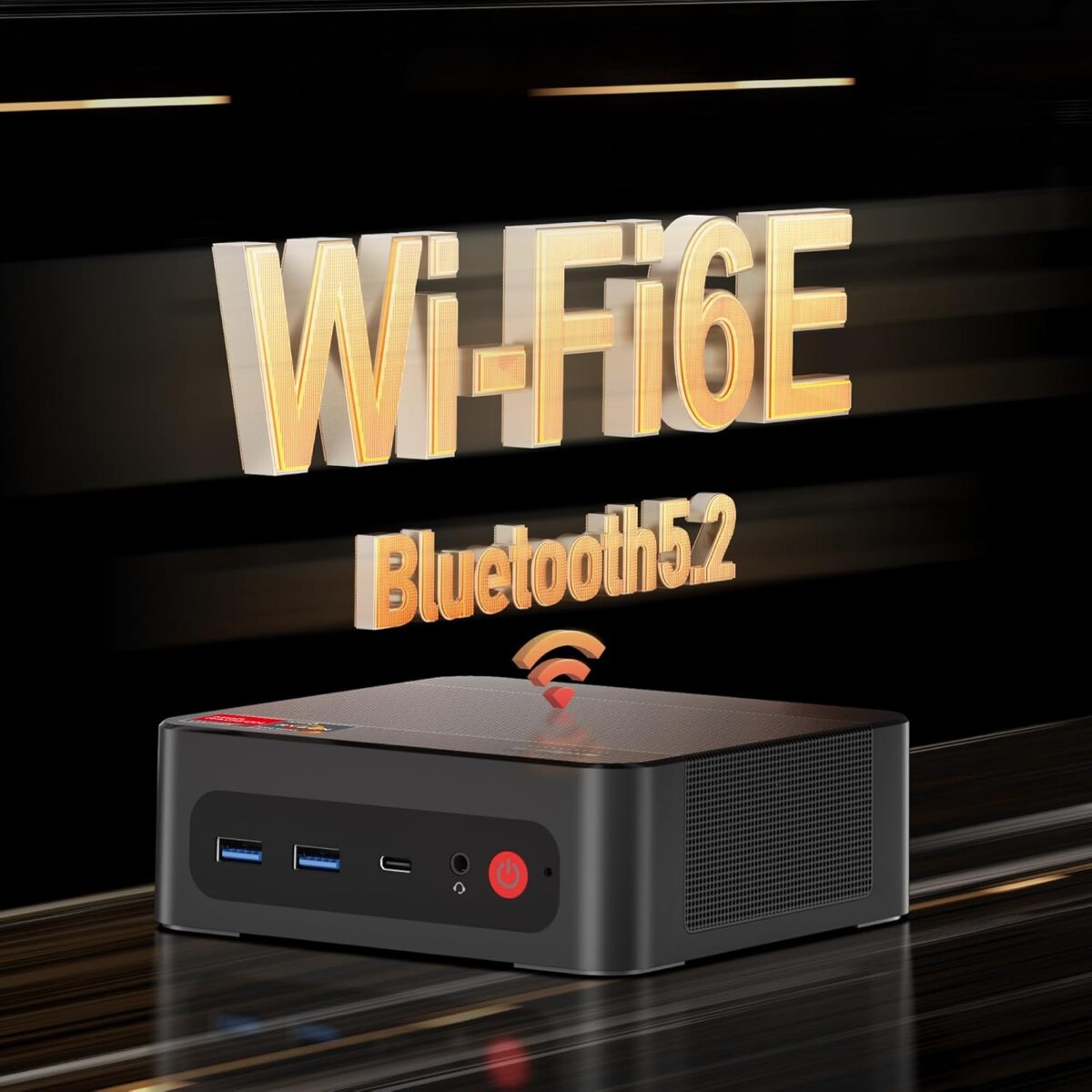 P4 Light Gaming Mini PC, Ryzen 7 5700U, 32GB RAM 1TB SSD, 11 Pro Triple 4K 60HZ Displays Desktop Computers, Support PS3 Emulator Micro PC, HDMI+DP+Type-C, WiFi 6E, BT5.2, Dual...