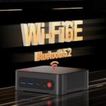 P4 Light Gaming Mini PC, Ryzen 7 5700U, 32GB RAM 1TB SSD, 11 Pro Triple 4K 60HZ Displays Desktop Computers, Support PS3 Emulator Micro PC, HDMI+DP+Type-C, WiFi 6E, BT5.2, Dual...