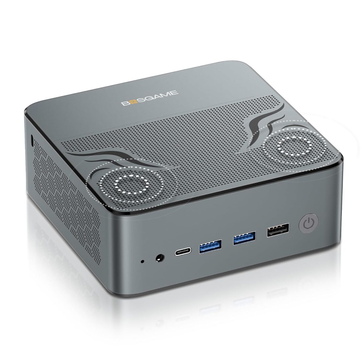 P4 Light Gaming Mini PC, Ryzen 7 5700U, 32GB RAM 1TB SSD, 11 Pro Triple 4K 60HZ Displays Desktop Computers, Support PS3 Emulator Micro PC, HDMI+DP+Type-C, WiFi 6E, BT5.2, Dual...