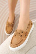 Project Cloud Sneakers for Women - Memory Foam Spring Shoes for Women Footwear - Slip-On Boat Shoes - Non Slip Fashion Sneakers - Lightweight Loafers (Seasalt)