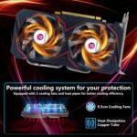 Radeon RX 590 8GB GEM Graphics Card, 2304SP 1469MHz GDDR5 256bit, RX590 GPU 8K Video Card with Dual Cooling Fan, HDMI, DP, DVI-Output, PCIE 3.0 * 16 for Computer Gaming and Office