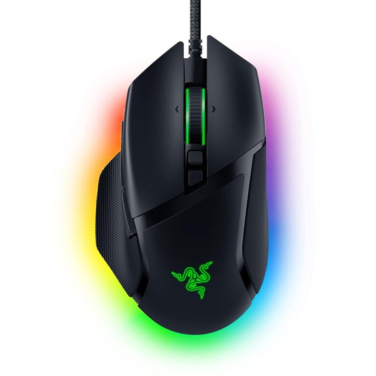 Razer Basilisk V3 Customizable Ergonomic Gaming Mouse: Fastest Gaming Mouse Switch - Chroma RGB Lighting - 26K DPI Optical Sensor - 11 Programmable Buttons - HyperScroll Tilt...