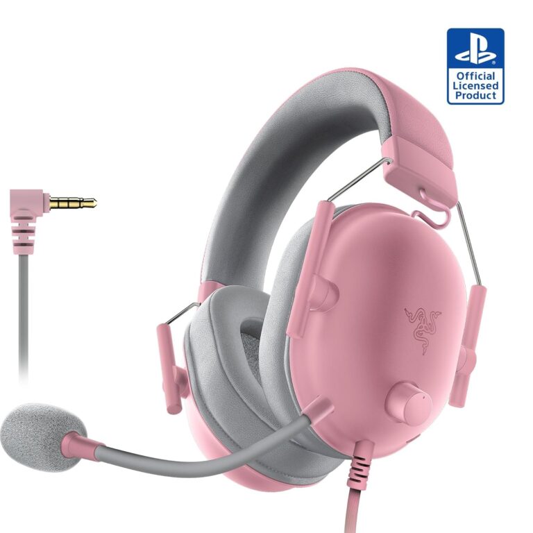 Razer BlackShark V2 X PlayStation Gaming Headset: 50mm Drivers - Cardioid Mic - Lightweight - Comfortable Noise Isolating Earcups - for PS5, Xbox Series X, PC, Switch via 3.5 mm...
