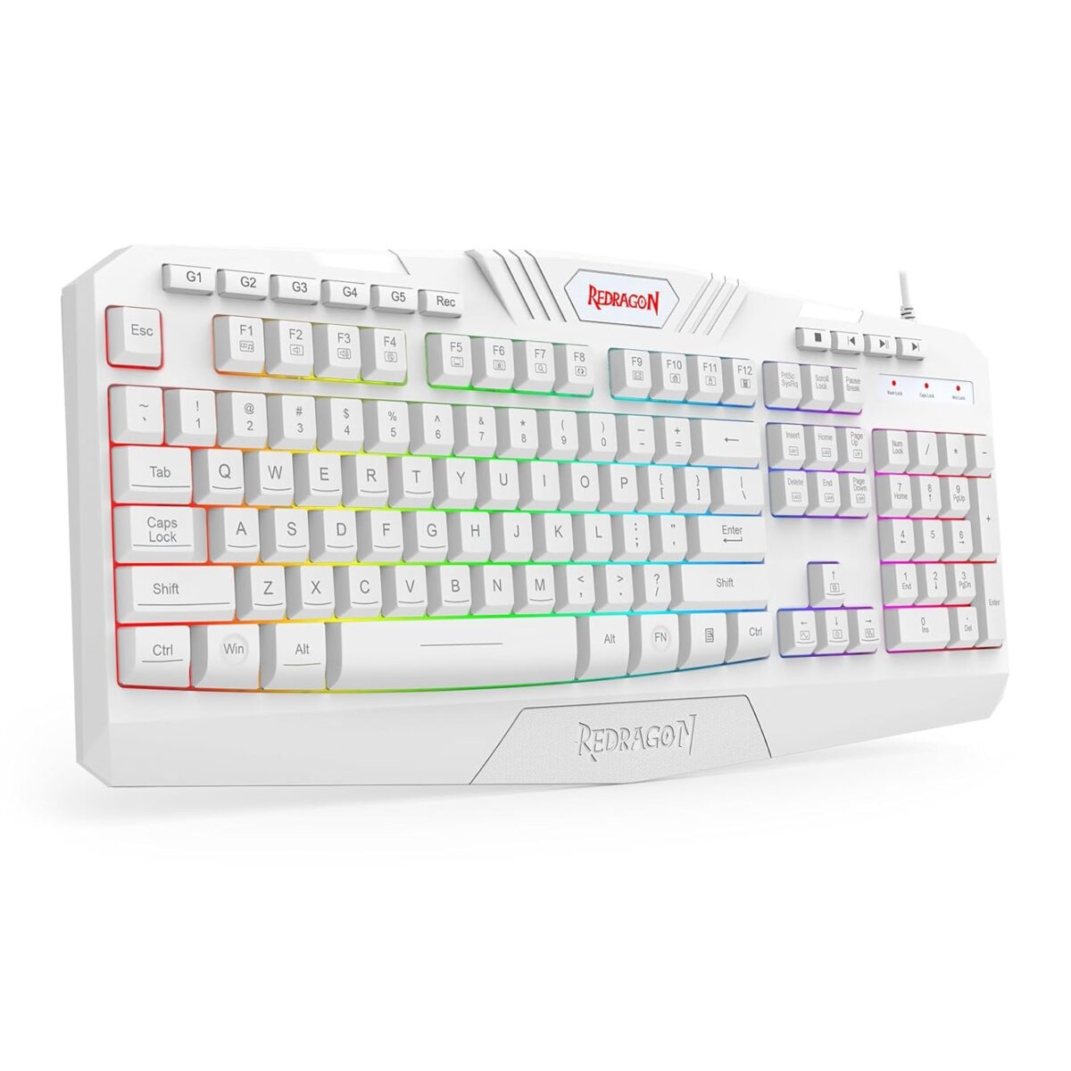 Redragon S101 Gaming Keyboard, M601 Mouse, RGB Backlit Gaming Keyboard, Programmable Backlit Mouse, Value Combo Set [New Version]