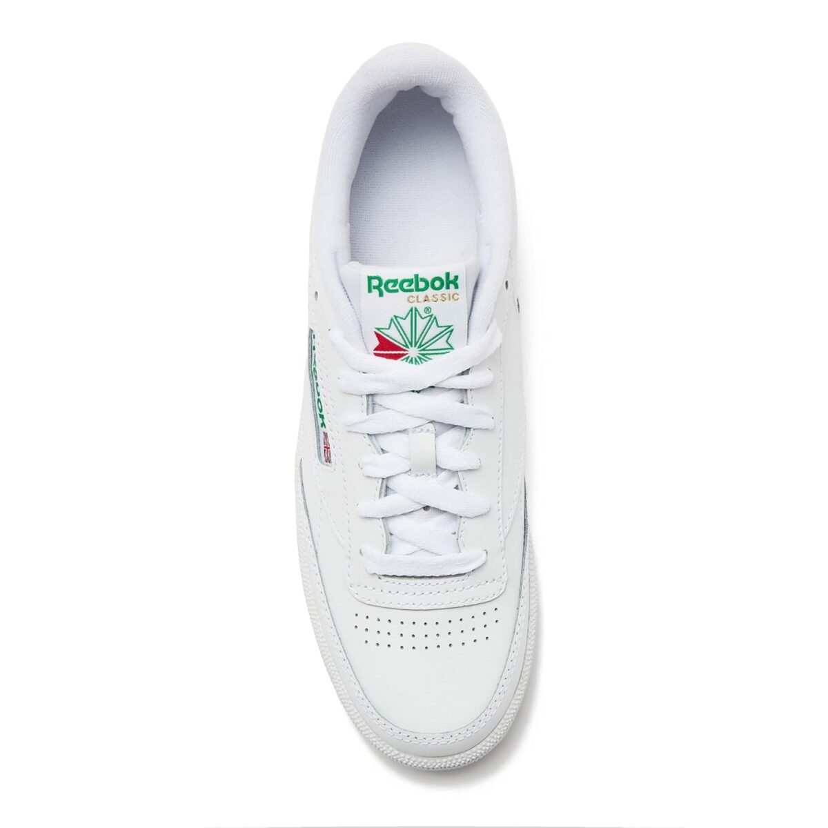 Reebok Men's Club C 85 Tennis Shoes, Casual Fashion White Sneakers