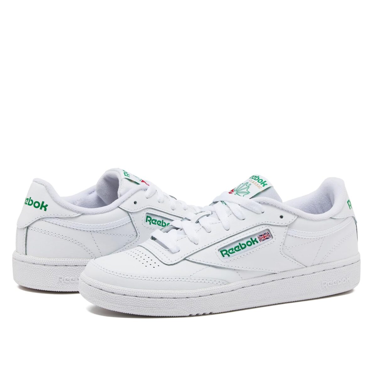 Reebok Men's Club C 85 Tennis Shoes, Casual Fashion White Sneakers