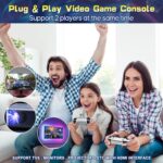 Retro Gaming Console, 20,000+ Retro Game Stick, 23 Emulators, 4K HD HDMI TV Game Stick, Includes 2 Wireless 2.4GHz Controllers,Plug & Play Video Games for TV(64GB)