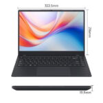 RNRUO 14 inch Windows 11 Laptops New Intel Celeron N4000 2.6Ghz 8GB RAM 512GB ROM, WiFi5 BT5.0, Notebook PC Computer Laptop for Business Student Beginner